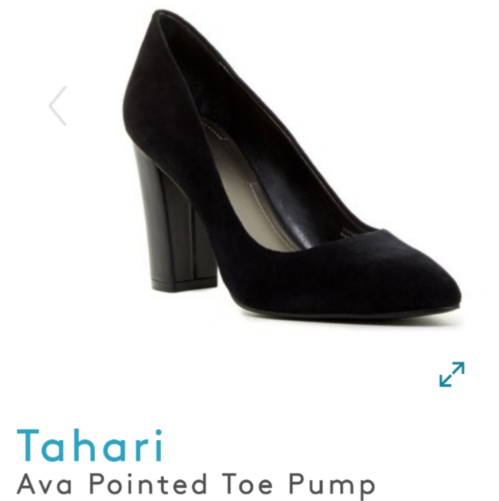 NEW Tahari chunky heel Ava pumps